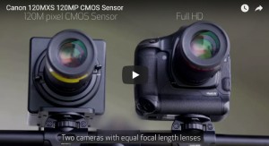Canon muestra el potencial de su sensor de 120 megapxeles