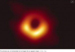 El Event Horizon Telescope fotografi por primera vez un agujero negro