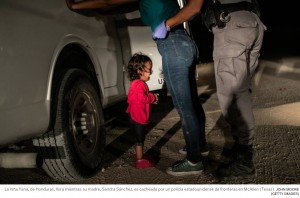 La imagen de una nia en la frontera de Texas gana el World Press Photo