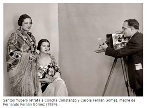 Santos Yubero, el fotgrafo canalla, castizo y cautivador: Indalecio Prieto lo sac de la crcel, Carmen Polo lo ador