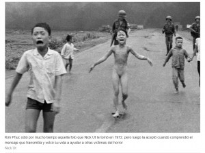 As est hoy la nia del napalm, cuya foto marc un antes y despus en la guerra de Vietnam