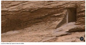 La historia real de la foto de la puerta en Marte compartida por un robot de la NASA