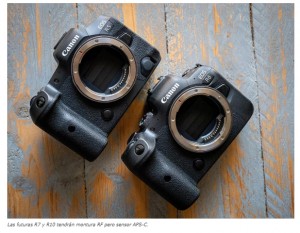 Canon EOS R7 y R10, as ser la nueva gama APS-C sin espejo segn los rumores