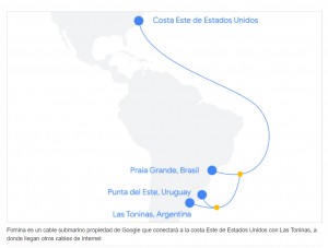 Google instalar en Las Toninas el cable de Internet ms largo del mundo: llegar hasta Estados Unidos