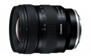 Tamron anuncia el desarrollo de un 20-40 mm f2.8 para cmaras Sony de formato completo