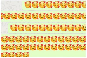 WhatsApp hoy: qu significa el emoji con tres corazones, lo usamos bien o mal?