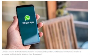 WhatsApp tendr funcin de No Molestar para llamadas