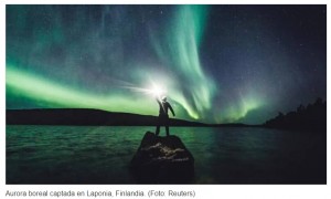 Como nunca se las vio: as son las auroras boreales fotografiadas desde el espacio