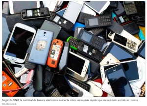 Hundidos en la chatarra: la basura electrnica aumenta cinco veces ms rpido que su reciclado, dice la ONU