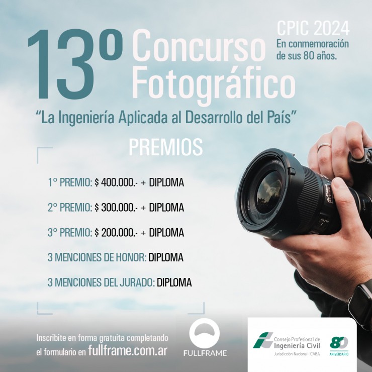 13 Concurso de Fotografa CPIC `La ingeniera aplicada al desarrollo del pas`