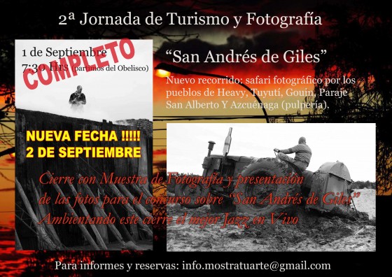 2da JORNADA DE FOTOGRAFIA Y TURISMO SAN ANDRES DE GILES