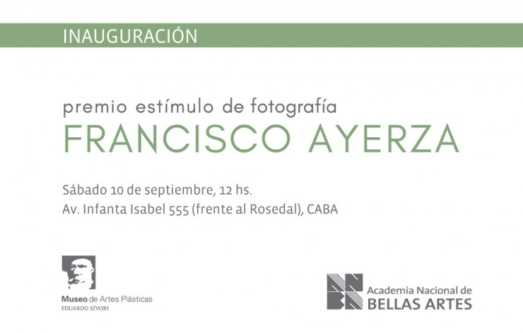 Premio Estmulo de Fotografa Francisco Ayerza 201