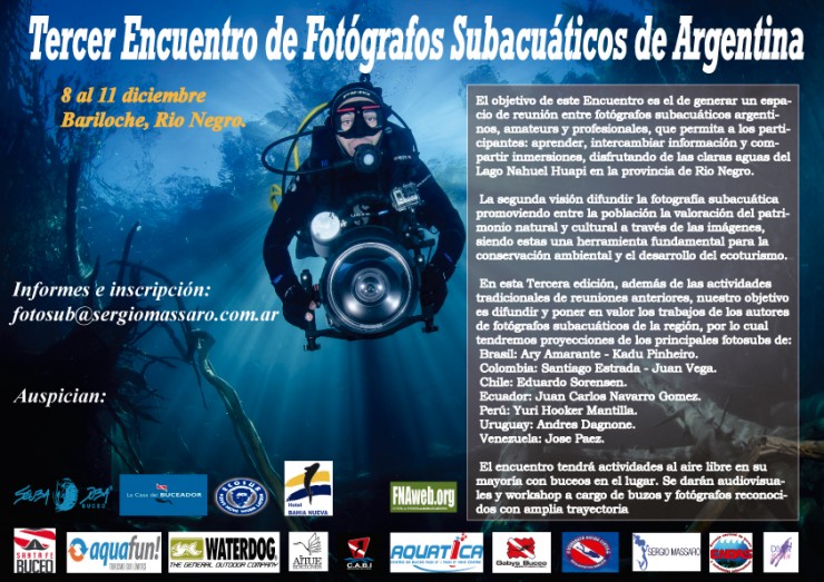 Tercer Encuentro de Fotografos Subacuaticos de Argentina.