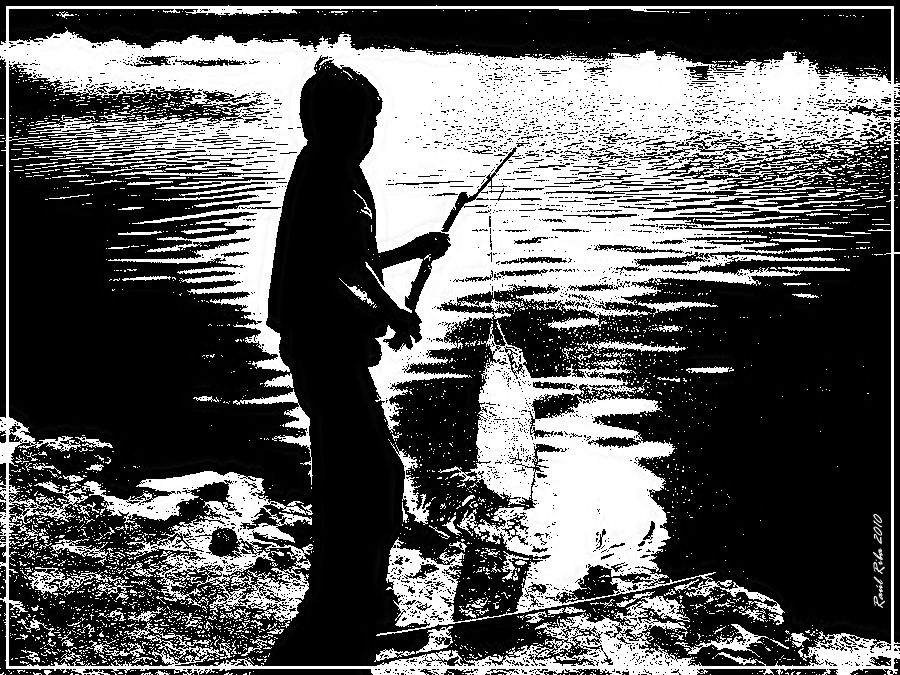 "el pescador" de Ral Riba