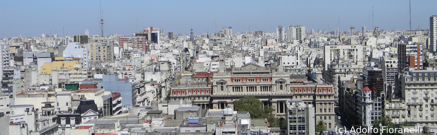 "Panoramica de Buenos Aires" de Adolfo Fioranelli