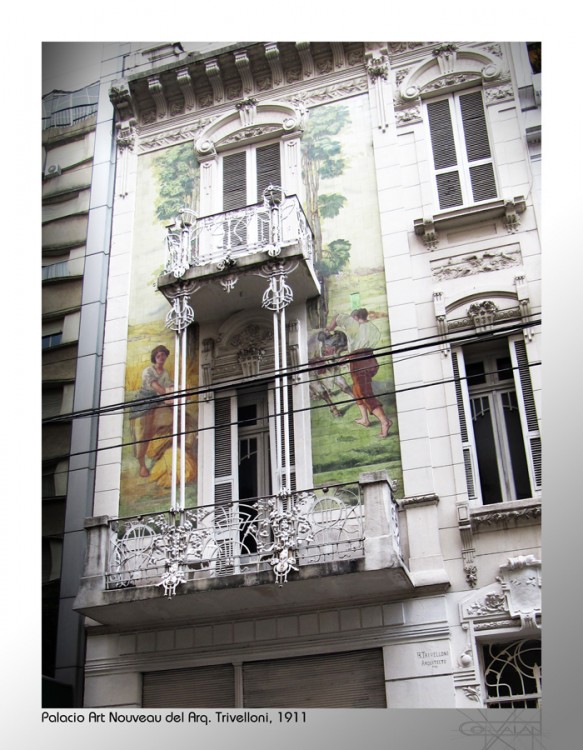 "Palacio Art Nouveau" de Silvia Corvaln