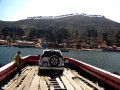 Cruzando en Balsa el Titicaca