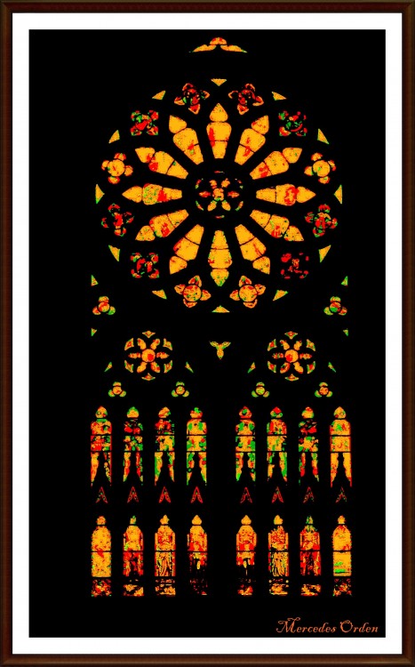 "colores en la Catedral" de Mercedes Orden
