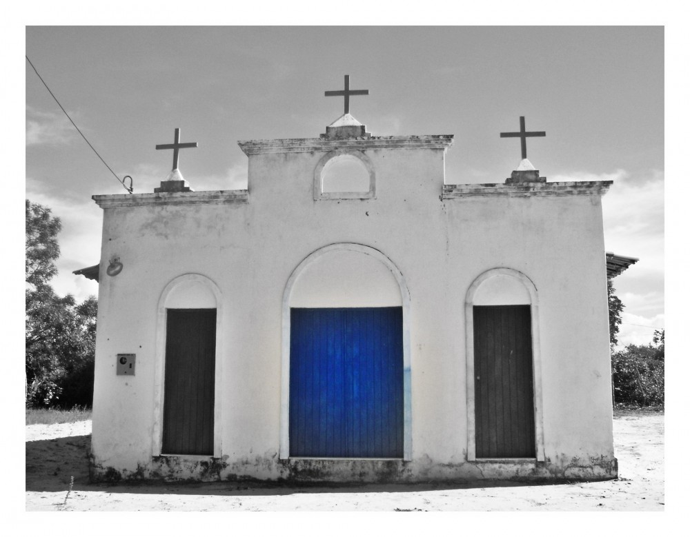 "Porta azul" de Valeria Montrfano