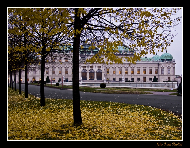 "Palacio del Imperio - Belvedere - Viena" de Juan Antonio Paolini