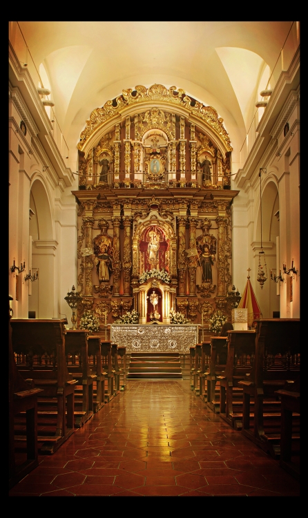 "Iglesia de la Recoleta" de Benjamn Ricardo Olivares Capelle
