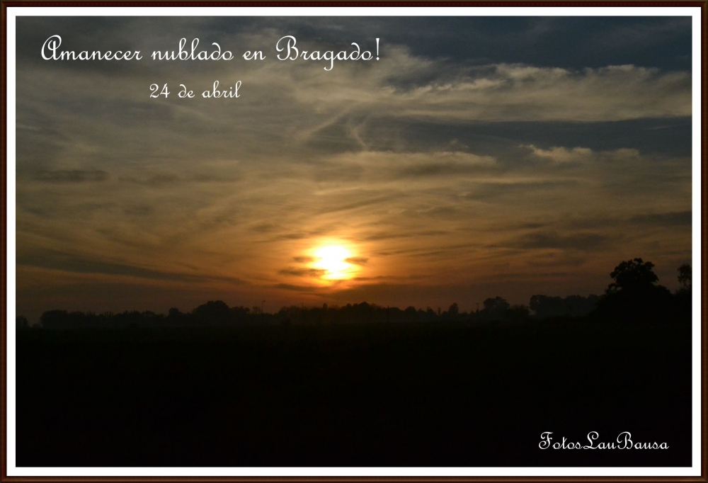 "Asi amanece hoy en Bragado!" de Maria Laura Bausa