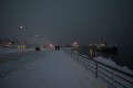 Nocturno paseo nevado