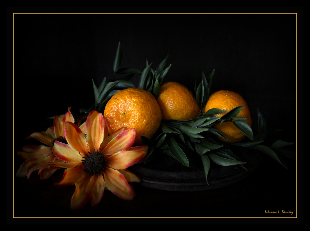 "Mandarinas..." de Liliana T. Benitez