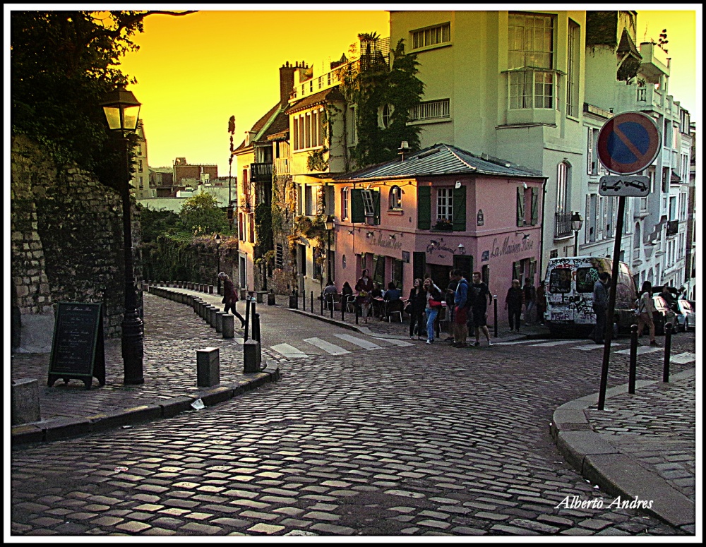 "Nostalgias de Montmartre" de Alberto Andrs Melo