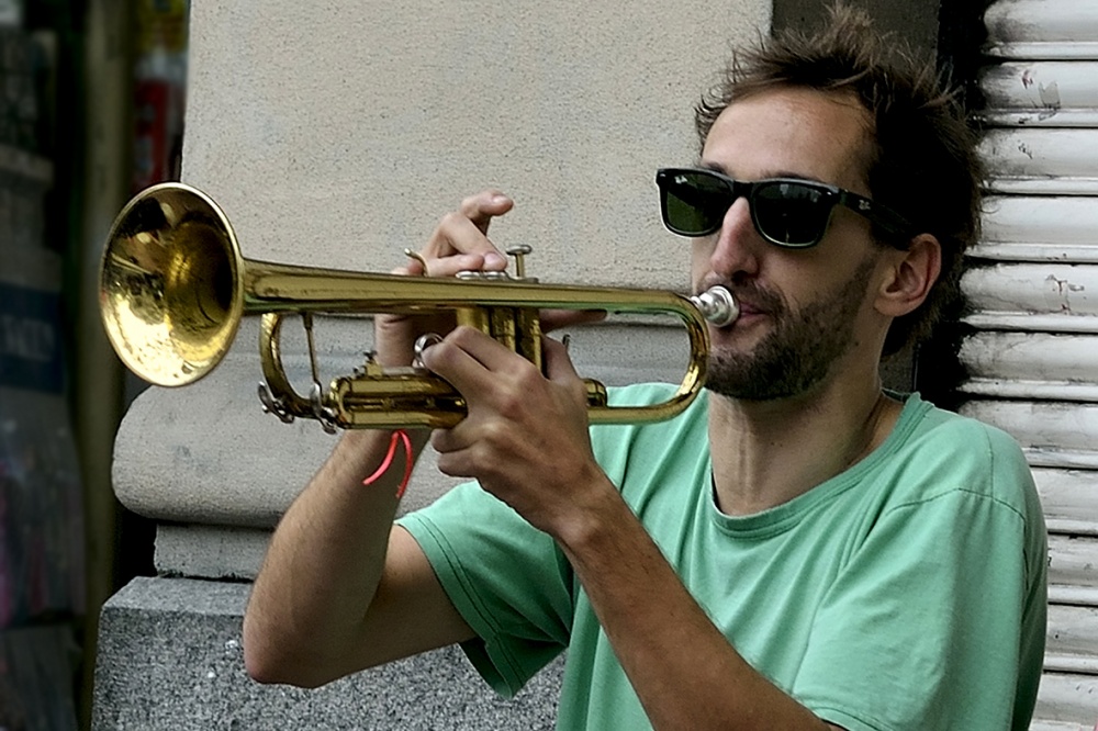 "El trompetista" de Carlos Francisco Montalbetti