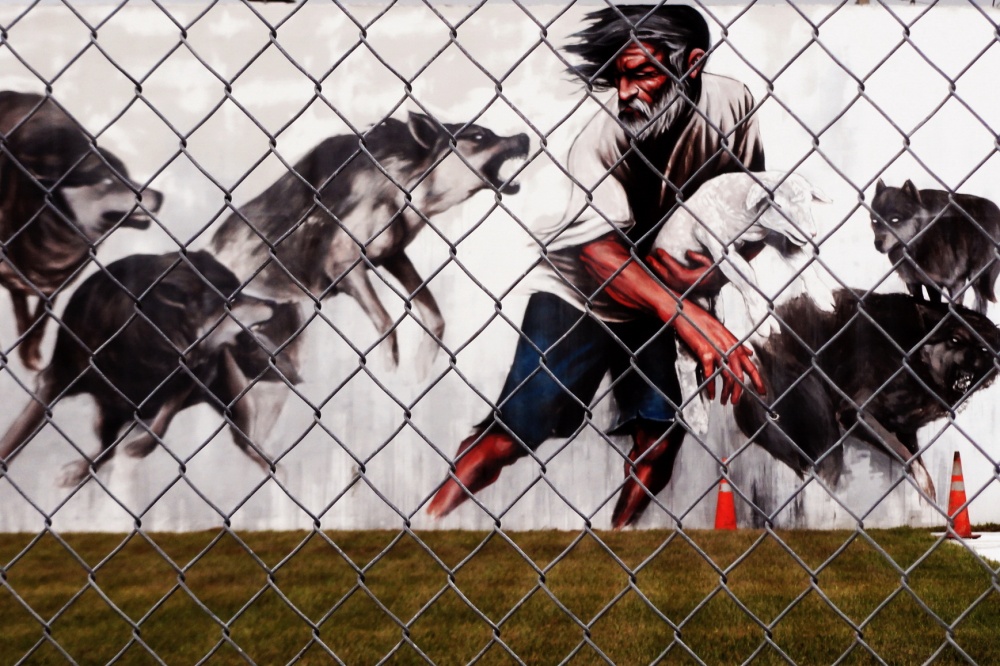 "Escapando de los lobos" de Mauricio R. Barbiani