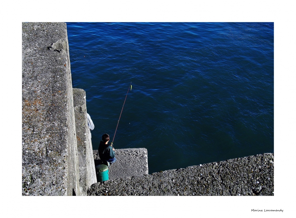 "Pescando..." de Marina Larramendy