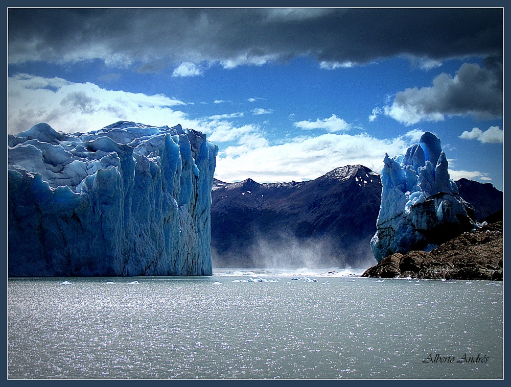 "La Otra Cara del Glaciar" de Alberto Andrs Melo