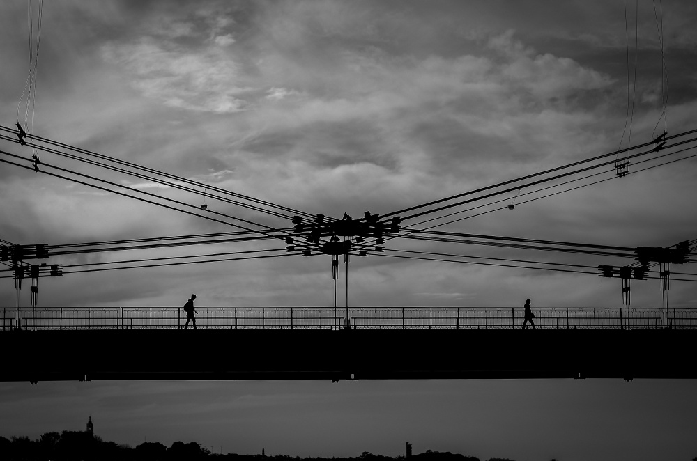 "Puente de lineas" de Diego Nicolau