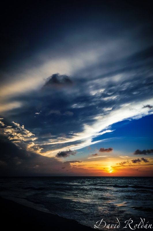 "Sunset from Varadero,Cuba 087" de David Roldn
