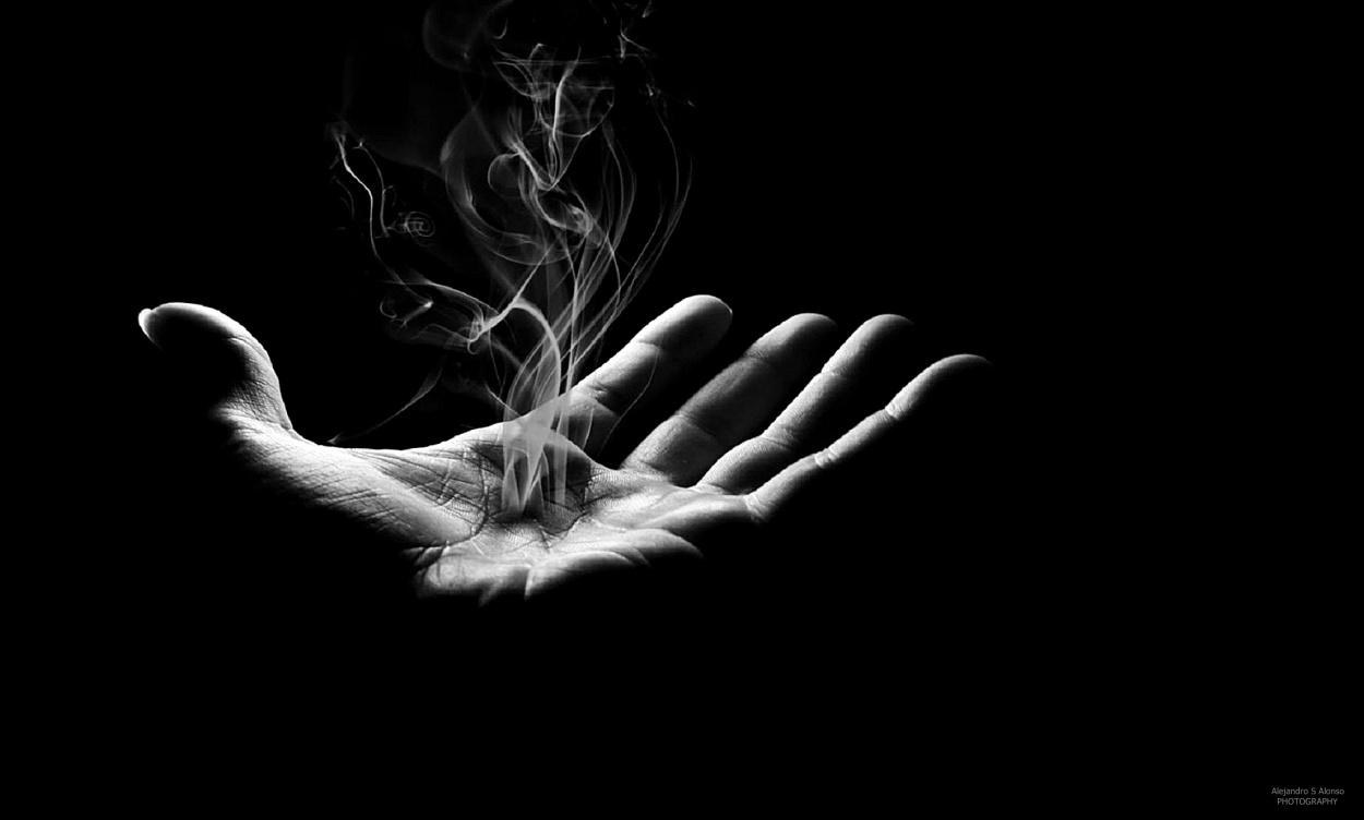 "Magic Hand - Black y White" de Alejandro Silvio Alonso