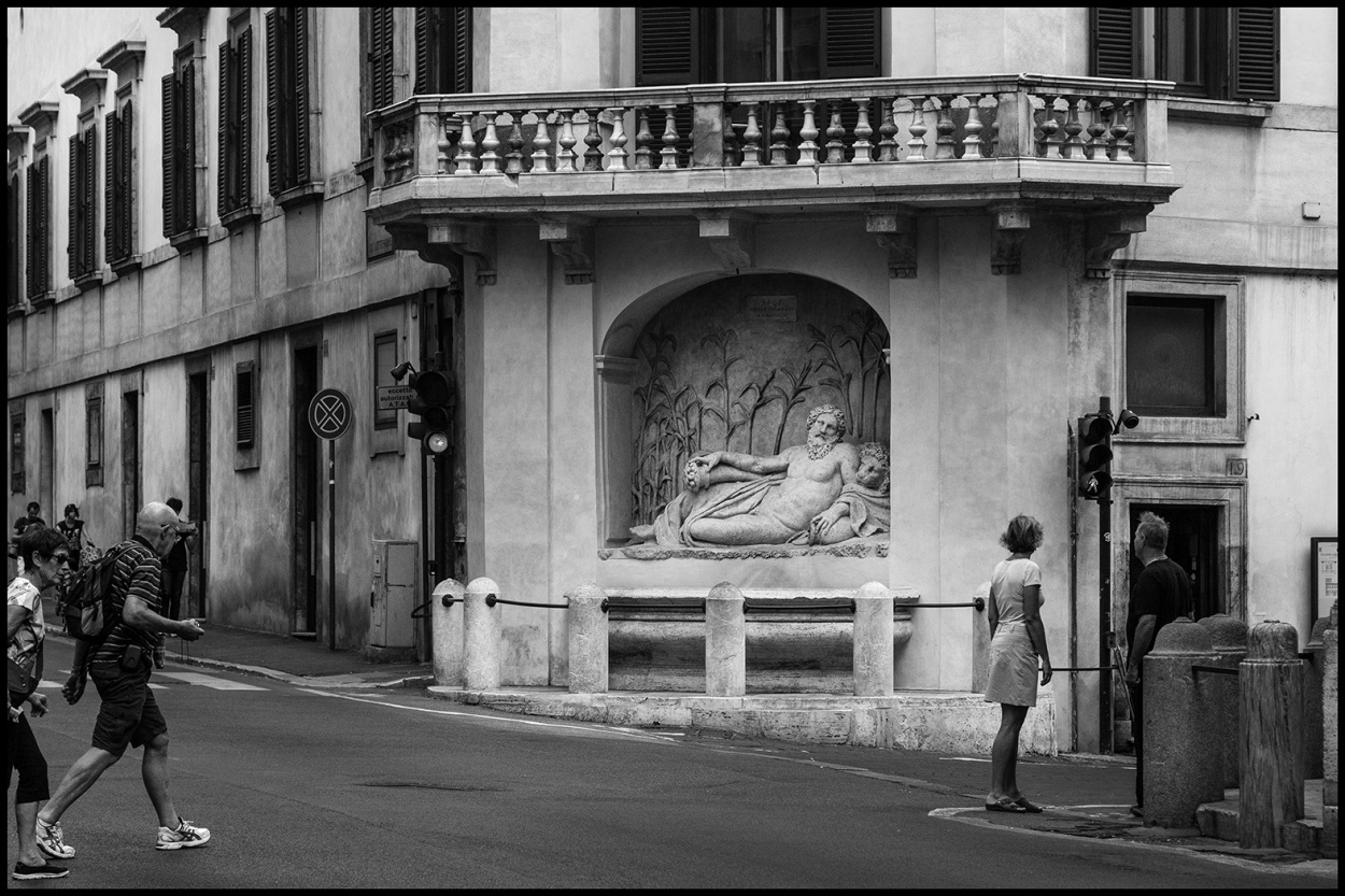 "Una obra de arte en cada esquina - Roma" de Jorge Sand