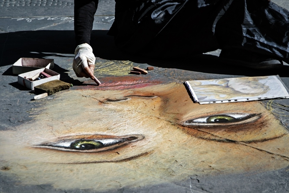 "Arte callejero en Florencia" de Sylvia Sabatini
