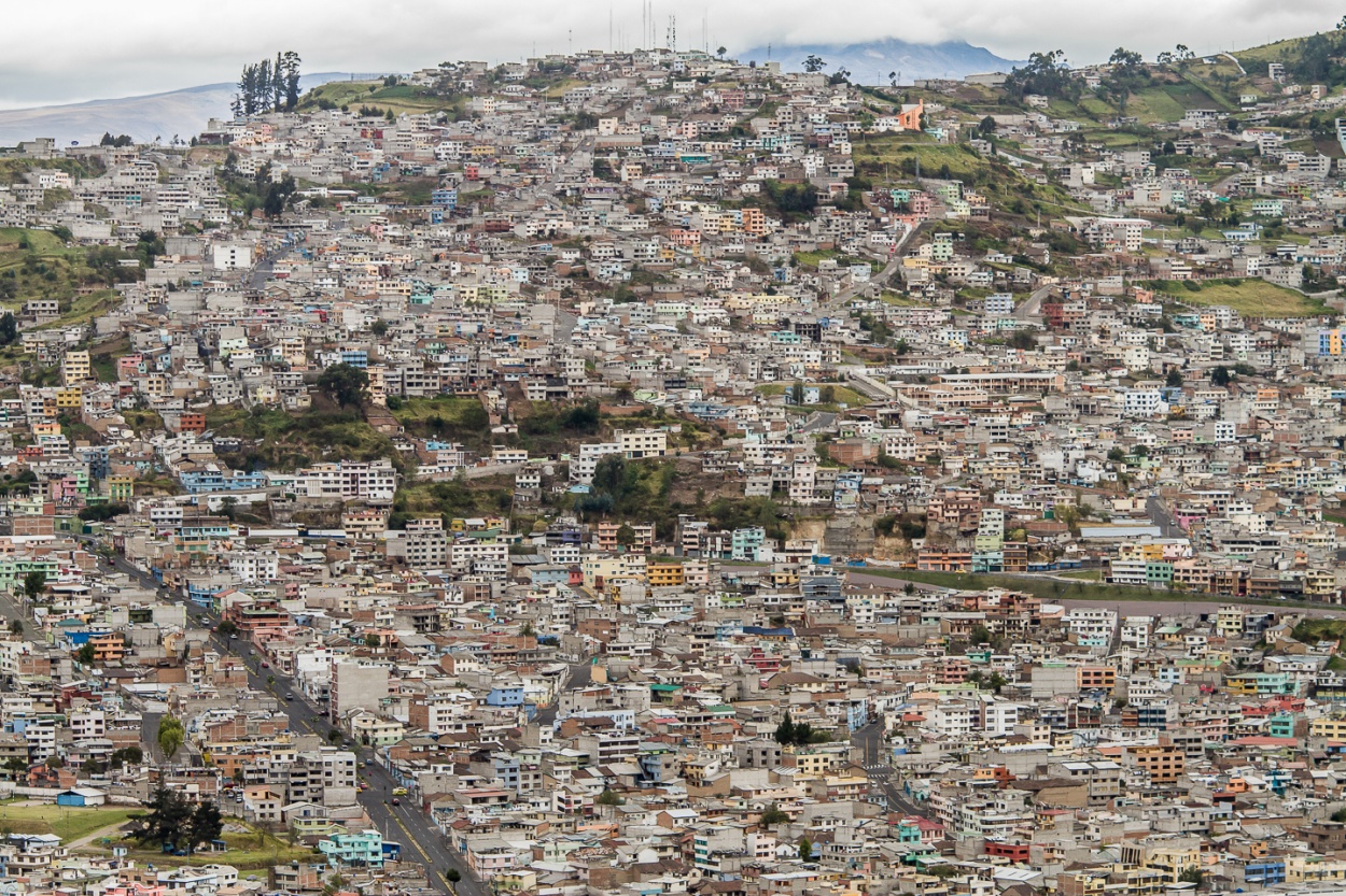 "Quito desde el Panecillo" de Carlos Gianoli