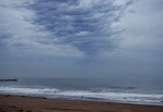 playa y nube