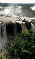 Sobrevolando Iguaz.
