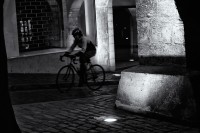 Ciclista nocturno
