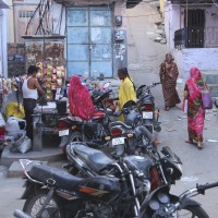 Un callejn de Jodhpur.