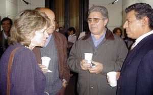 Liliana Plandolit, Luis Morilla, Aníbal Uslenghi y Ricardo Baigorria