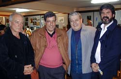 Alfredo Marchetti, Ernesto Sijercovich, Edued García y Daniel Carbonelli