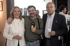 Beatriz Cullen, Humberto Farro y Luis Morilla