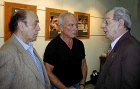 Horacio Calvo, Alfredo Marchetti y Feliciano Jeanmart