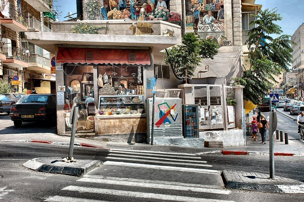 FotoRevista / Convocatoria / murales en jerusalem de Moty Peles