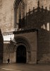 Puerta romanica en la Catedral de Valencia