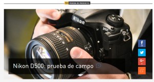 Nikon D500: prueba de campo
